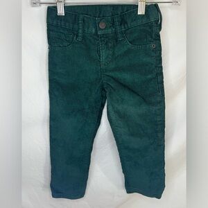 Gap Kids - Green Corduroy Pants - Boys size 3T